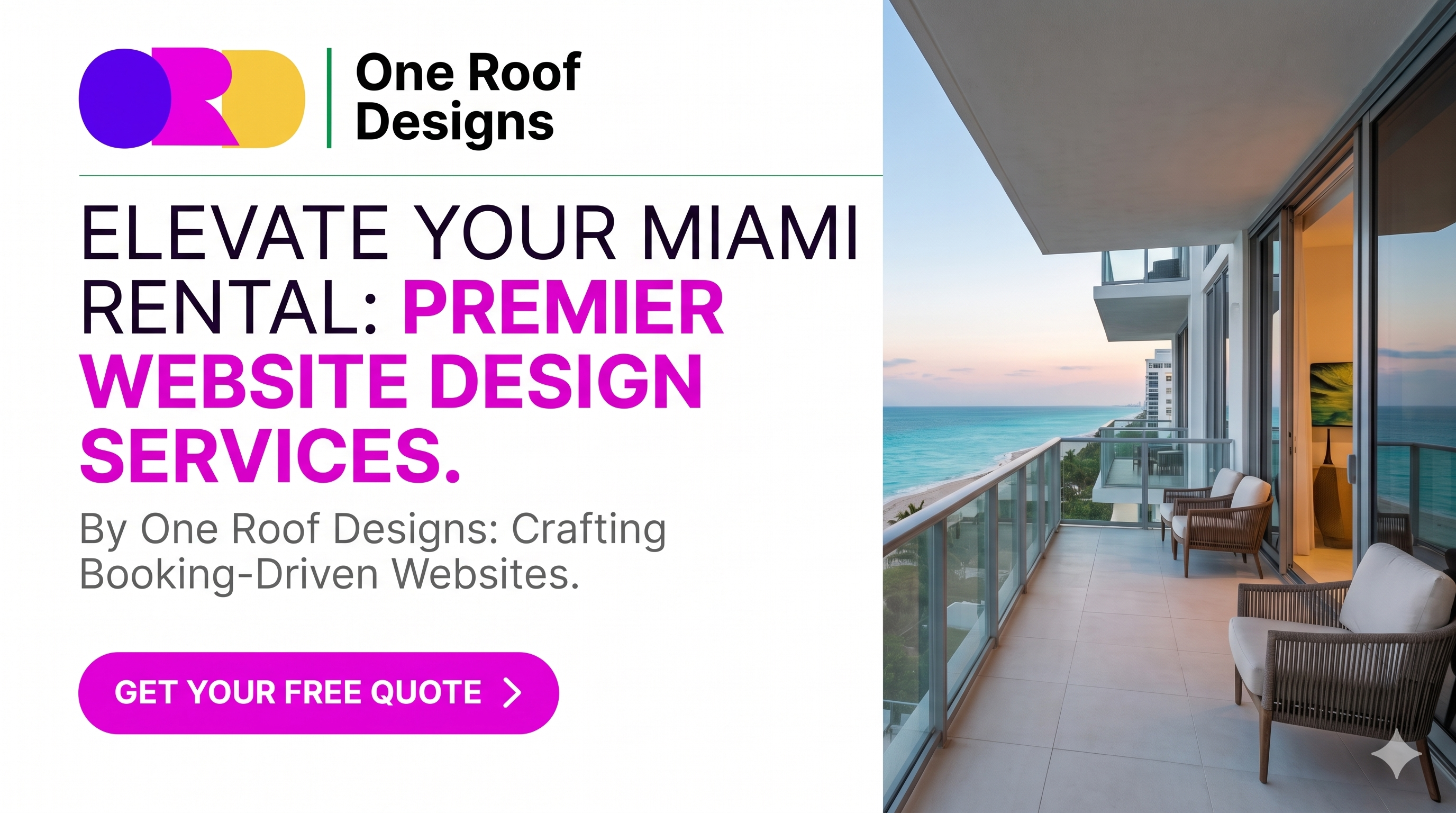 Vacation Rental Website Design Services in Miami
